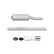 Front silencer - Easy2Fit Kit - Set with mounting parts, Thumbnail 2
