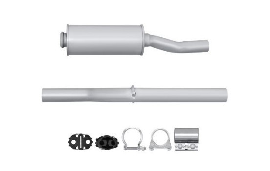 Front silencer - Easy2Fit Kit - Set with mounting parts, Image 2