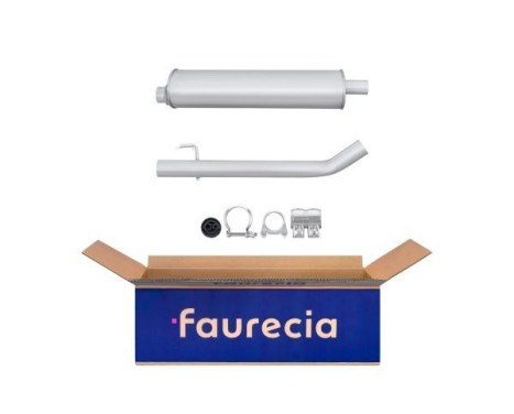 Front silencer - Easy2Fit Kit - Set with mounting parts