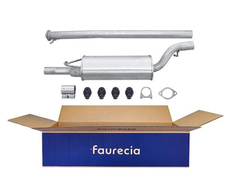 Front silencer - Easy2Fit Kit - Set with mounting parts