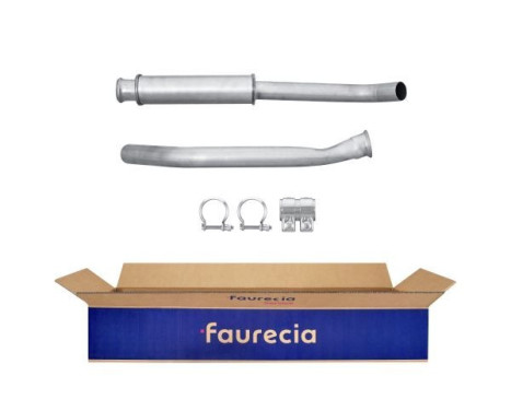 Front silencer - Easy2Fit Kit - Set with mounting parts