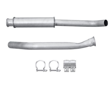 Front silencer - Easy2Fit Kit - Set with mounting parts, Image 2