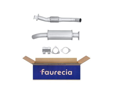 Front silencer - Easy2Fit Kit - Set with mounting parts