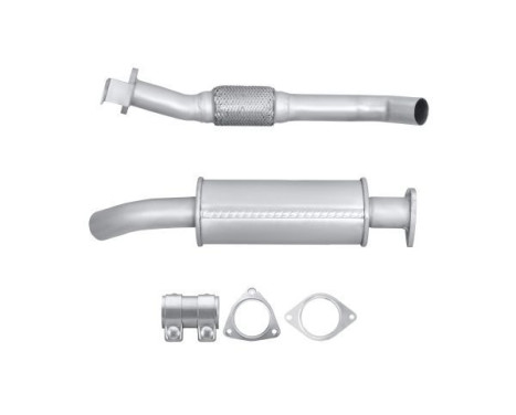 Front silencer - Easy2Fit Kit - Set with mounting parts, Image 2