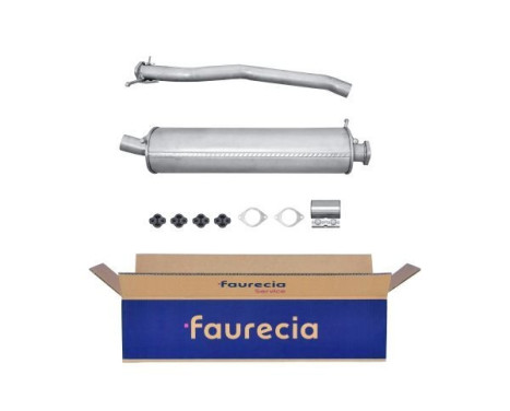 Front silencer - Easy2Fit Kit - Set with mounting parts