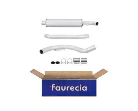 Front silencer - Easy2Fit Kit - Set with mounting parts