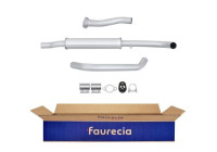 Front silencer - Easy2Fit Kit - Set with mounting parts