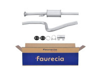 Front silencer - Easy2Fit Kit - Set with mounting parts