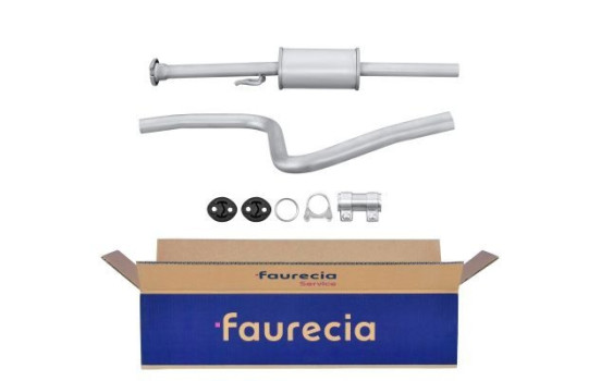 Front silencer - Easy2Fit Kit - Set with mounting parts