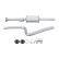 Front silencer - Easy2Fit Kit - Set with mounting parts, Thumbnail 2