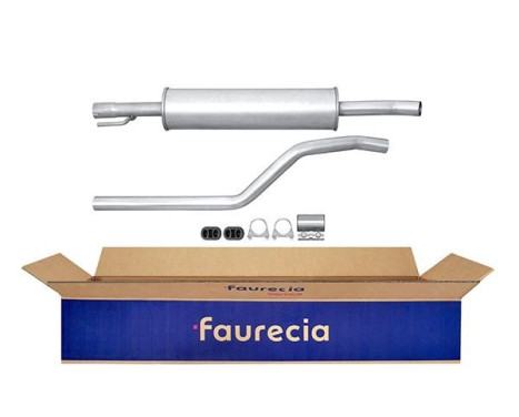Front silencer - Easy2Fit Kit - Set with mounting parts