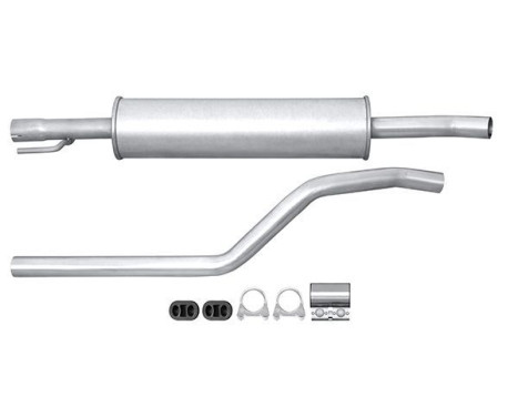 Front silencer - Easy2Fit Kit - Set with mounting parts, Image 2