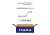 Front silencer - Easy2Fit Kit - Set with mounting parts