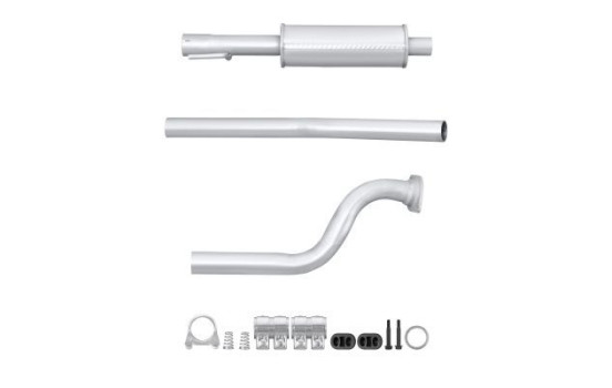 Front silencer - Easy2Fit Kit - Set with mounting parts, Image 2