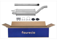 Front silencer - Easy2Fit Kit - Set with mounting parts
