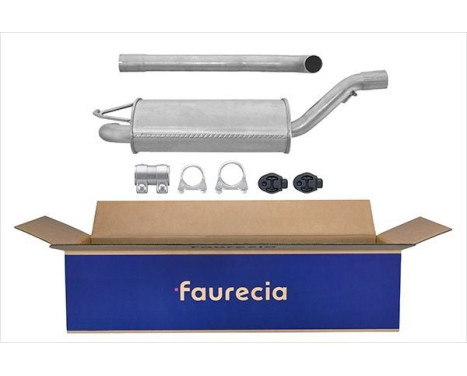 Front silencer - Easy2Fit Kit - Set with mounting parts