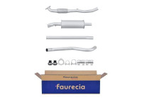 Front silencer - Easy2Fit Kit - Set with mounting parts