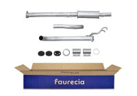 Front silencer - Easy2Fit Kit - Set with mounting parts