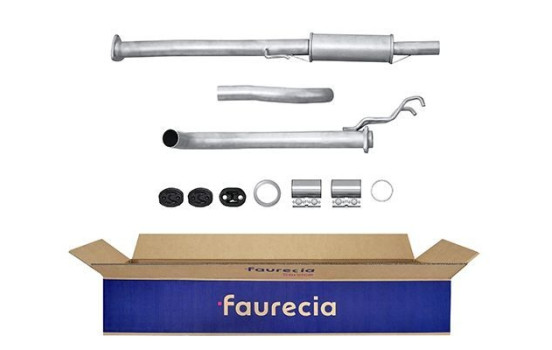 Front silencer - Easy2Fit Kit - Set with mounting parts