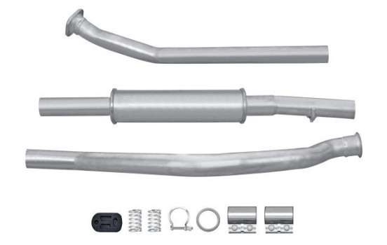 Front silencer - Easy2Fit Kit - Set with mounting parts, Image 2