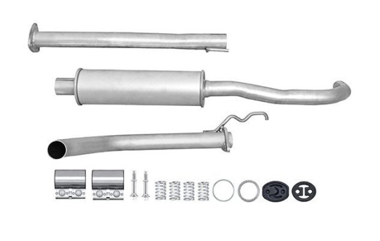 Front silencer - Easy2Fit Kit - Set with mounting parts, Image 2