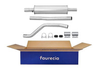 Front silencer - Easy2Fit Kit - Set with mounting parts