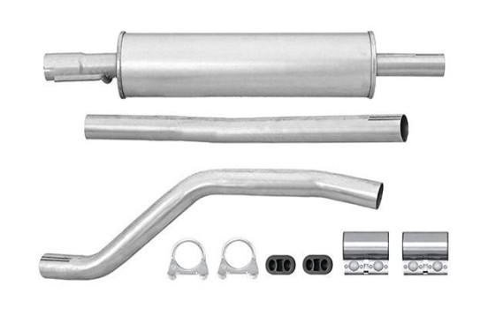 Front silencer - Easy2Fit Kit - Set with mounting parts, Image 2