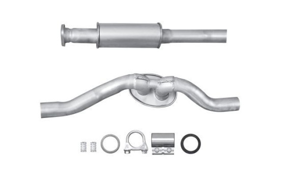 Front silencer - Easy2Fit Kit - Set with mounting parts, Image 2