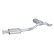 Front silencer - Easy2Fit Kit - Set with mounting parts, Thumbnail 3