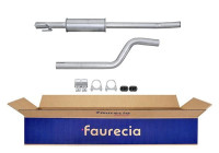 Front silencer - Easy2Fit Kit - Set with mounting parts
