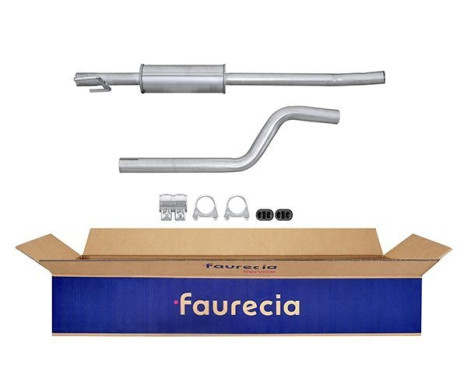 Front silencer - Easy2Fit Kit - Set with mounting parts