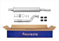 Front silencer - Easy2Fit Kit - Set with mounting parts