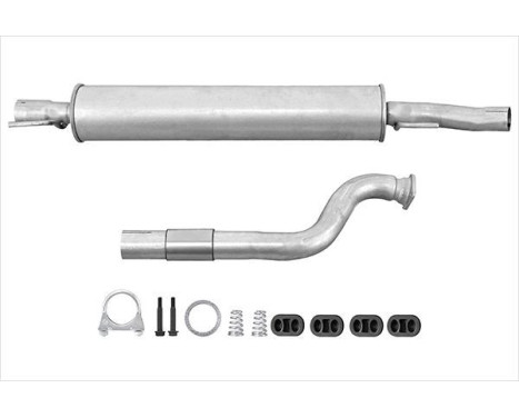 Front silencer - Easy2Fit Kit - Set with mounting parts, Image 2