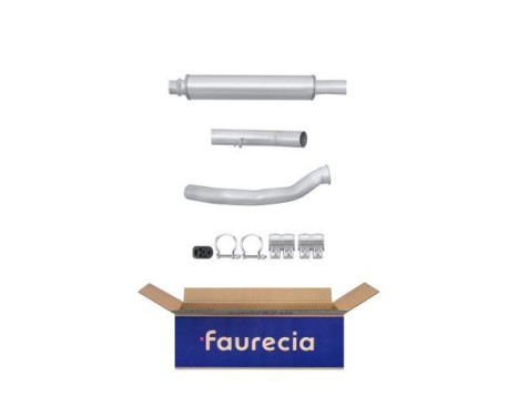 Front silencer - Easy2Fit Kit - Set with mounting parts