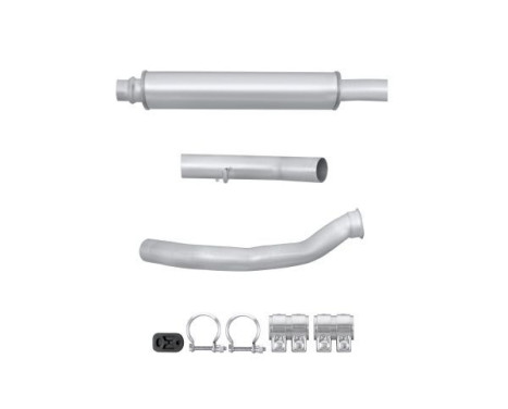 Front silencer - Easy2Fit Kit - Set with mounting parts, Image 2