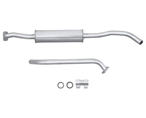 Front silencer - Easy2Fit Kit - Set with mounting parts, Image 2