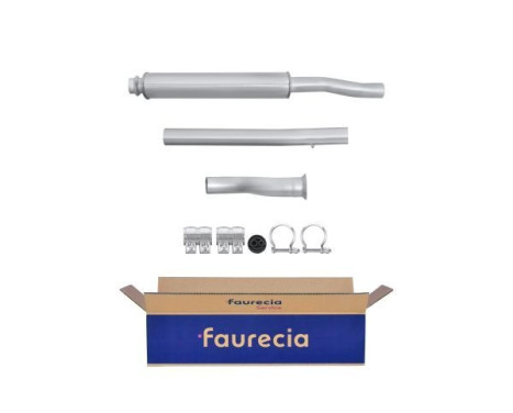 Front silencer - Easy2Fit Kit - Set with mounting parts