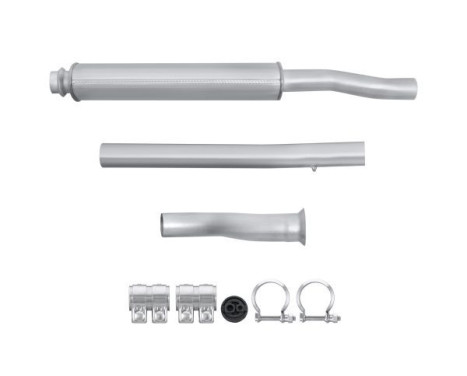 Front silencer - Easy2Fit Kit - Set with mounting parts, Image 2