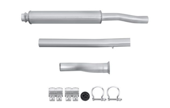 Front silencer - Easy2Fit Kit - Set with mounting parts, Image 2