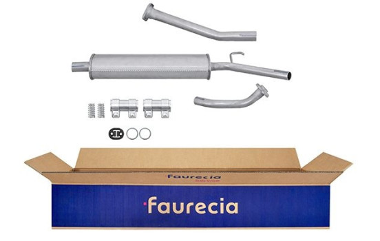 Front silencer - Easy2Fit Kit - Set with mounting parts