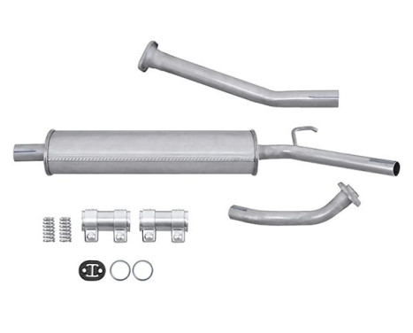 Front silencer - Easy2Fit Kit - Set with mounting parts, Image 2