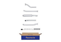 Front silencer - Easy2Fit Kit - Set with mounting parts