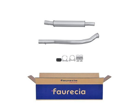 Front silencer - Easy2Fit Kit - Set with mounting parts