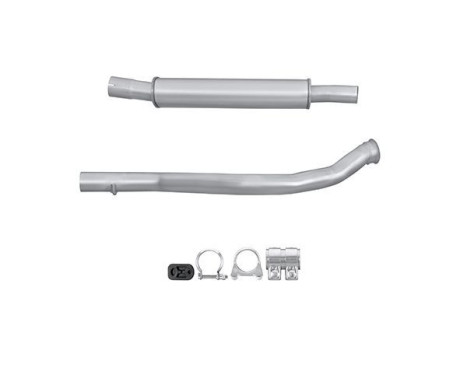 Front silencer - Easy2Fit Kit - Set with mounting parts, Image 2