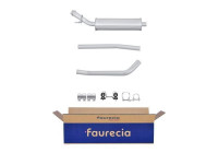 Front silencer - Easy2Fit Kit - Set with mounting parts