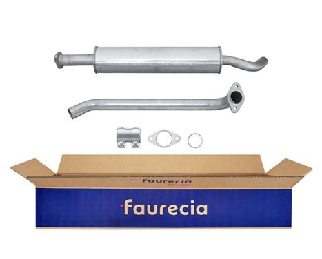 Front silencer - Easy2Fit Kit - Set with mounting parts