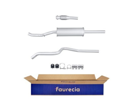 Front silencer - Easy2Fit Kit - Set with mounting parts