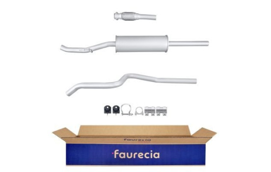 Front silencer - Easy2Fit Kit - Set with mounting parts