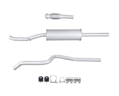 Front silencer - Easy2Fit Kit - Set with mounting parts, Image 2