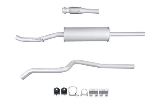 Front silencer - Easy2Fit Kit - Set with mounting parts, Image 2